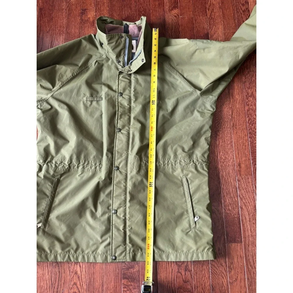 Vintage The North Face‎ Gore-Tex Mountain Jacket Olive Green Made in USA Mens XL